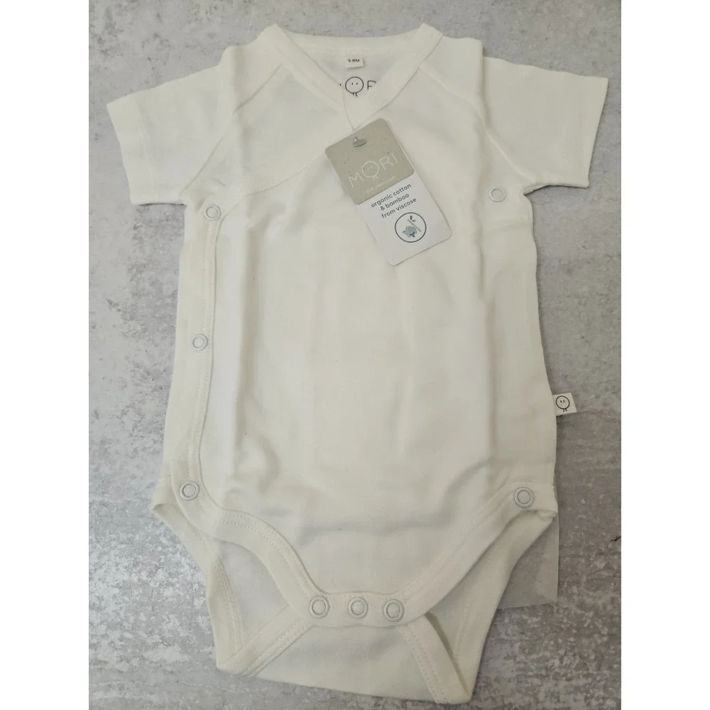 Mori Baby  3-6  months Organic Cotton & Bamboo From Viscose NWT